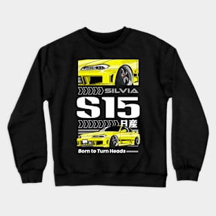 Iconic Silvia S15 Car Crewneck Sweatshirt